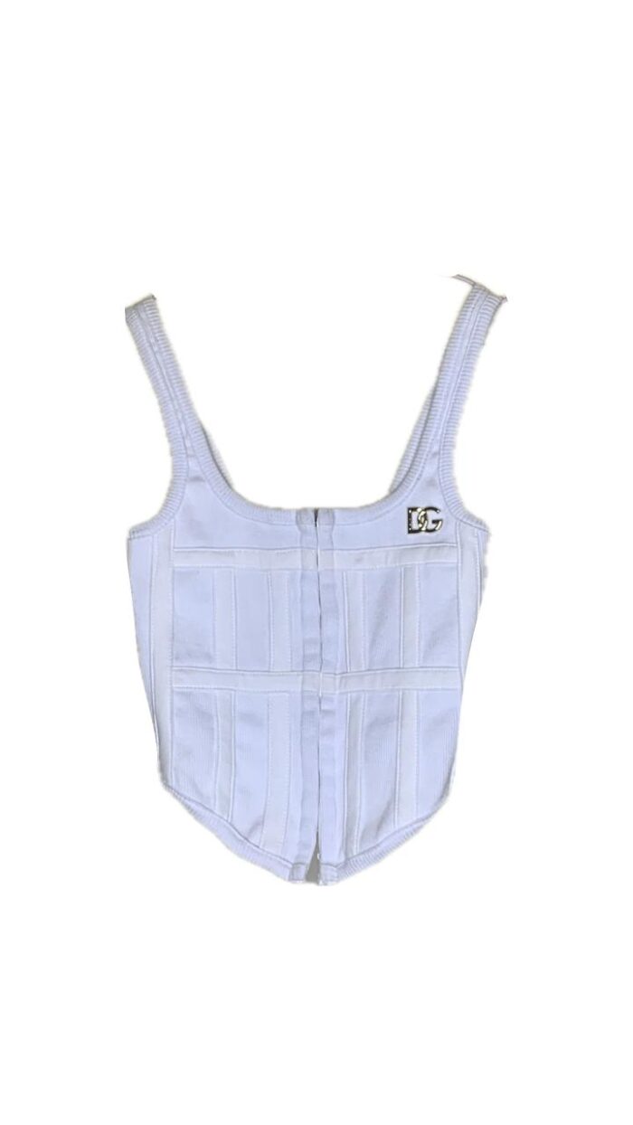 ⁦D&G White top corset⁩ - الصورة ⁦2⁩