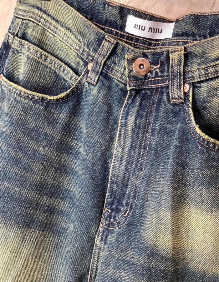 ⁦MIU MIU PANTS⁩ - الصورة ⁦2⁩