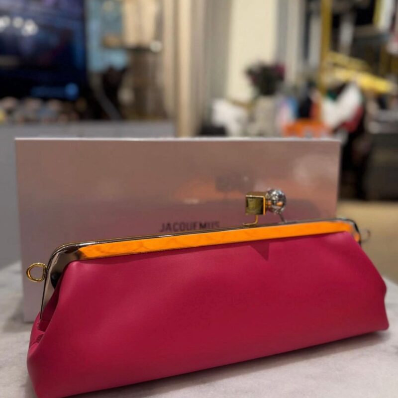 JACQUEMUS SALON CLUTCH BAG