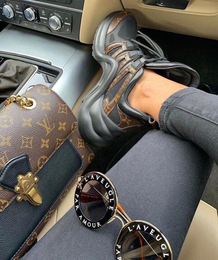 ⁦LOUIS VUITTON SNEAKERS⁩ - الصورة ⁦3⁩